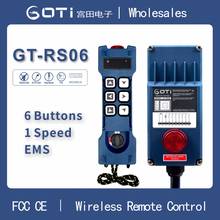 Industrial Wireless Remote Control GT-RS06 6 1 One Speed Buttons 18-65V 65-440V UHF for Overhead Crane Instead of F21-E1B F21-E1 2024 - buy cheap