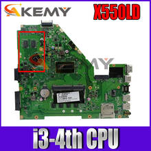 X550LD i3-4th CPU 4GB RAM GT820M mainboard REV2.0 For ASUS X550L X550LN A550L R510L R510LD Laptop motherboard 100% Tested 2024 - buy cheap