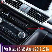 For Mazda 3 M3 Axela 2017 2018 ABS Matte Interior Dashboard Centrol Control Cover Panel Trim Car Decoration Accessories 2024 - buy cheap