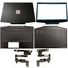 For HP Pavilion 15-DK Series L56915-001 Silver L57593-001 Laptop LCD Back Cover/Front Bezel/Hinges/Palmrest/Bottom Case 2024 - buy cheap