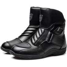 Motorcycle Riding Waterproof Boot Motocross Racing Shoes Martin Boots Four Seasons Motorbike Breathable Men Boots 2024 - buy cheap