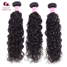 Beauty Forever Brazilian Loose Water Wave 3 Bundles Remy Human Hair Weaving Natural Color 8-26inch Free Shipping 2024 - buy cheap