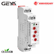 Free Shipping GEYA GRV8-06 3 Phase Failure Phase Sequence Voltage Monitoring Relay Voltage Sensing Protection Relay 460V 2024 - buy cheap