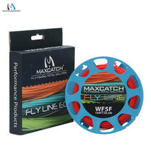 Maximumcatch 1-8wt Weight Forward Floating Fly Fishing Line 100FT Multi Color Fly Line 2024 - buy cheap