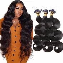 Body Wave Micro Loop Ring Human Hair Extensions Brazilian Remy Human Hair Micro Beads Loop Ring Hair Extensions 100 Strands 2024 - buy cheap