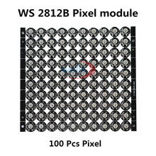 4-контактный светодиодный чип и радиатор WS2812B WS2812, 50 ~ 1000, 5 в 5050, RGB 2024 - купить недорого