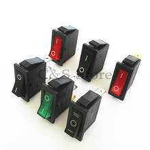 5PCS KCD3 Rocker Switch ON-OFF ON-OFF-ON 2 Position 3Pins Electrical equipment With Light Power Switch 15A 250V 5000W 2024 - buy cheap