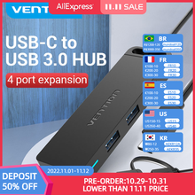 Vention USB HUB 4 Port USB 3.0 2.0 Splitter With Micro USB Power Port Multiple High Speed OTG Adapter for Computer Laptop phone 2024 - buy cheap