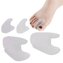 1 Pair Silicone Bone Thumb Orthotics Corrector Hallux Valgus Toe Separator Adjuster Toes Hallux Valgus Corrector Foot Care Tools 2024 - купить недорого