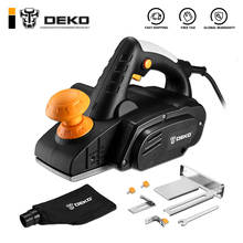 DEKO DKEP900 220V 900W Electric Planer Plane Hand Held Power Tool Wood Cutting With Accessories 2024 - buy cheap