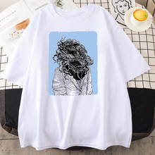 Suit Head Monster Printing Men Tshirt Short Sleeve Cotton Clothing Fashion Breathable T Shirts Street Hip Hop Casual Tee Shirts 2024 - buy cheap