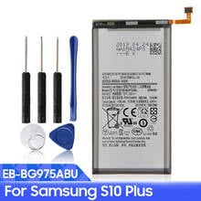 Samsung Original EB-BG975ABU Battery For Samsung Galaxy S10+ S10 Plus SM-G9750 Genuine Replacement Phone Battery 4100mAh 2024 - buy cheap