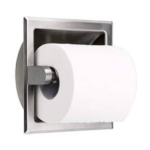 Toilet Paper Holder Tissue Roll Holder Bracket Stainless Steel Rack  Shelf Wall Kitchen Paper Towel Holder Rolling Bathroom 2024 - buy cheap