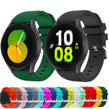 20mm Silicone Strap for Samsung Galaxy watch 5/pro/4/Classic/3 46/42/44 Gear S3 46/Active 2 40mm 22mm Huawei watch GT2 bracelet 2024 - buy cheap