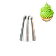 Large #9FT Icing Piping Nozzle Stainless Steel Cupcake Cream Pastry Tips Cake Decorating Tools Kitchen Bakeware 2024 - buy cheap
