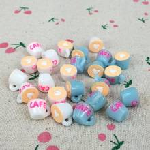 10 Pieces Resin Flatback Flat Back Cabochon Kawaii DIY Resin Craft Decoration Miniature Fake Coffe Cup For Doll House :12mm 2024 - buy cheap