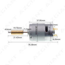 AZGIANT 1pcs trunk lock motor for BMW F20 730LI 740LI 750LI X3 760LI tailgate motor DC Motor 2024 - buy cheap