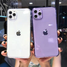 Phone Cases for iPhone 13 11 Pro Max 12 Mini XS X XR 6 7 8Plus SE2020 Slim Candy Transparent Soft Silicone Shockproof Back Cover 2024 - buy cheap