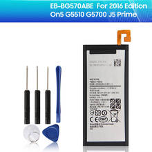 SAMSUNG-EB-BG57CABE de batería de repuesto Original, EB-BG570ABE para Samsung Galaxy 2016, SM-G570F, On5, G5700, G5510, J5 Prime, 2400mAh 2024 - compra barato