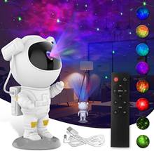 LED Astronaut Galaxy Projector Starry Sky Star Night Light For Home Room Decor Projection Christmas Decorative Children's Gift 2024 - buy cheap