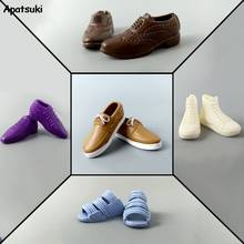 5pairs/lot 1:6 Doll Shoes For Ken Boy Doll Male Sneakers Shoes 1/6 Dolls Accessories For Barbie Boyfriend Ken Kids Toy 2024 - buy cheap