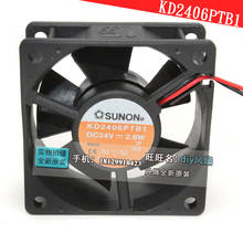 New original KDE2406PTB1 6025 24V 2.6W 6cm inverter ball bearing cooling fan 2024 - buy cheap