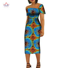 Women Maxi Dress African Print Dresses for Women Short Sleeve Dress Women Print Clothing Causal Party Dress Can Customize Wy6498 2024 - buy cheap