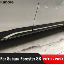 For Subaru Forester SK 2019 2020 2021 Carbon Fiber Side Door Body Trims Decoration Molding Strip Stickers Car Accessories 4pcs 2024 - buy cheap