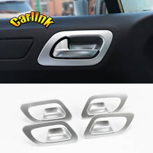 For Citroen C4 2016 High quality ABS Matte Inner Door Handle Frame Bowl Decoration sticker Cover Trim car accessories 4Pcs 2024 - buy cheap