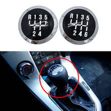 5 / 6 Speed Car Manual Gear Shift Knob Lever Stick Head Cover Emblem Cap Emblem Badge Cover For Cruze 2008-2012 Auto Accessories 2024 - buy cheap