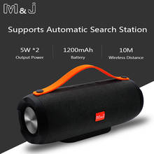 Bluetooth-Колонка M & J, 10 Вт, с микрофоном, для android и iphone 2024 - купить недорого