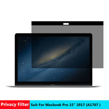 Vmonv-Película protectora de pantallas de filtro de privacidad magnético para nuevo Macbook Pro, 15, 2017 pulgadas, para portátil de Apple, modelo número A 1707 2024 - compra barato