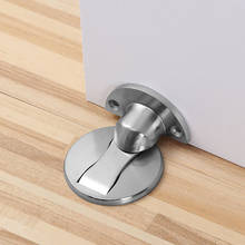 Magnet Door Stops Magnetic Door Holder Hidden Doorstop Furniture Door Hardware No punching zinc alloy door suction
