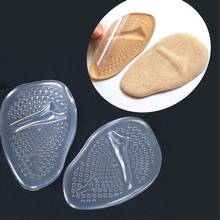 1Pair Hot Sale Silicone Gel Soft Cushion Insoles For High Heel Shoes  Gel Pads Metatarsal Support Insert Pad 2024 - buy cheap