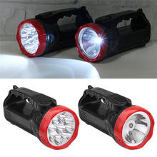 Super Bright Rechargeable 1 Or 9 LED Handheld Portable Flashlight Searchlight For Outdoor Camping Travel 2024 - buy cheap