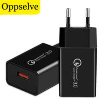 Oppselve, carregador rápido 3.0 usb, carregador para iphone xs x 8, carregamento rápido de parede para samsung s9 note 9, mini adaptador usb 2024 - compre barato