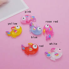 50Pcs Resin Kawaii Woodpecker Flatback Resin Cabochon for Hair Bows Center DIY Jewelry Accessories Scrapbooking Hot Selling 2024 - buy cheap