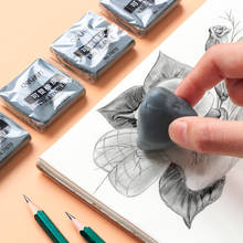1pcs Plasticity Soft Rubber Eraser Student Drawing Sketch Highlight Novelty Plasticine Pencil Eraser Art Supplies Stationery 2024 - buy cheap