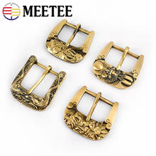 Meetee 1pc ID40mm Men's Solid Brass Belt Pin Buckles Dragon Style Buckle for Pants Jeans DIY Clothes Decor Accessories AP661 2024 - buy cheap