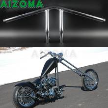 Whiskey Handlebar 1'' 25mm Fat Bars Ries 6'' Custom Handle Bar For Harley Cafe Racer Bobber Chopper Vintage Sportster XL883 1200 2024 - buy cheap