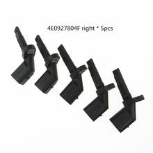 HONGGE 5Pcs Sensor de Velocidade ABS Lado Direito para A4 S4 A5 S5 A6 A7 A8 S8 R8 Q5 Phaeton Phideon 4E0 927 804F 4E0927804D 4E0 927 804 F 2024 - compre barato