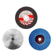 1PC 75mm Diameter 10mm Disc Bore Angle Grinder Attachment Cutting Polishing Disc Diamond Saw Blade For Polishing