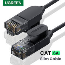 Ugreen Ethernet Cable Cat 6 A 10Gbps Network Cable 4 Twisted Pair Patch Cord Internet UTP Cat6 a Lan Cable Ethernet RJ45 2024 - купить недорого