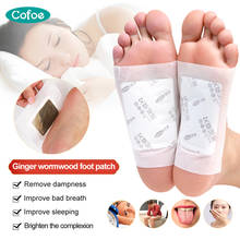 Cofoe detox foot patch With Adhesive Improve Sleep for feet pads Dispel Dampness Wormwood/Ginger foot patch Foot Care tool 2024 - buy cheap