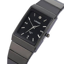 2018 бренд LONGBO Fashio военные спортивные часы роскошное платье кварцевые часы полностью черные стальные мужские водонепроницаемые мужские часы 2024 - купить недорого