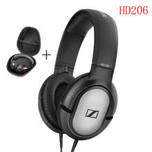 Sennheiser HD206 Headphones senheiser 3.5mm Wired Noise Isolation Earphone Stereo Music Sport Headset Deep Bass 2024 - buy cheap