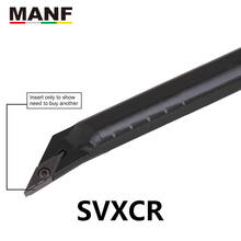 MANF-Herramientas de torno de 12mm, S10K-SVXCR11, CNC, agujero de torneado, herramientas de separación, insertos tipo tornillo, herramientas de interior 2024 - compra barato