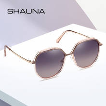 SHAUNA New Arrival Fashion Women Oversized Round Polarized Sunglasses High Quality Gradient Lens Trending Ladies Driving Glasses 2024 - buy cheap