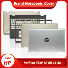 New Original LCD Back Cover For HP Pavilion 15-BR 15-BK LCD Back Cover Front Bezel Palmrest Bottom Case With Touch/No Touch 2024 - buy cheap