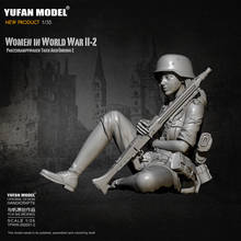 1/35 Resin Figure Kits female tank soldier Model self-assembled YFWW-2065-2 2024 - buy cheap